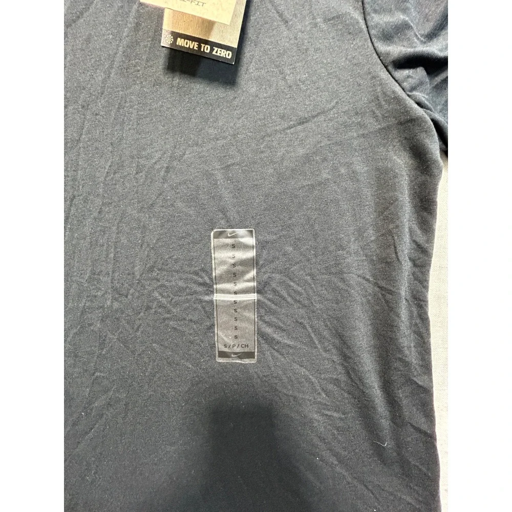 Nike Dri-FIT Training Tee Womens Small Black DN1801-010